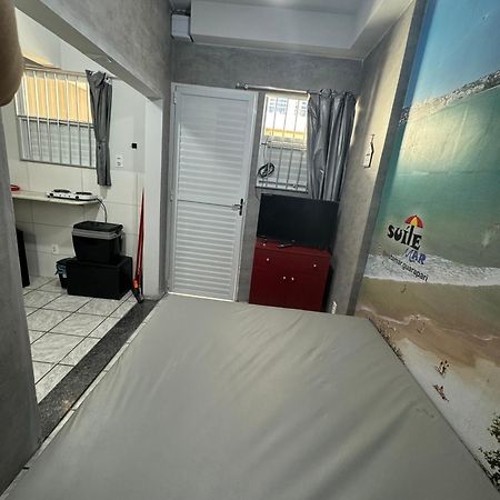 Suite Mar 210 - Economica E Compacta - Praia Do Morro - Predio Frente Mar Com Elevador, Atravessou A Avenida, Ja Esta Na Praia - Garagem - Internet Guarapari Dış mekan fotoğraf