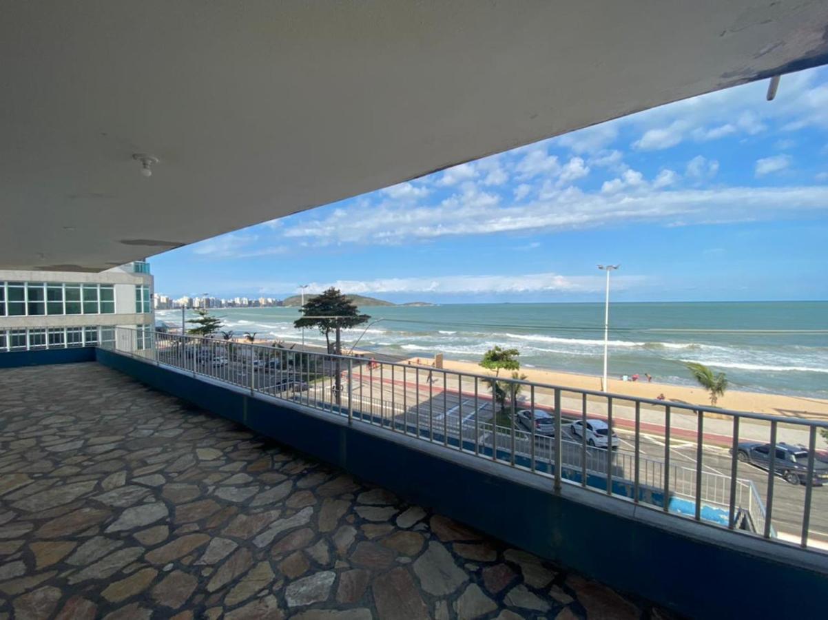 Suite Mar 210 - Economica E Compacta - Praia Do Morro - Predio Frente Mar Com Elevador, Atravessou A Avenida, Ja Esta Na Praia - Garagem - Internet Guarapari Dış mekan fotoğraf