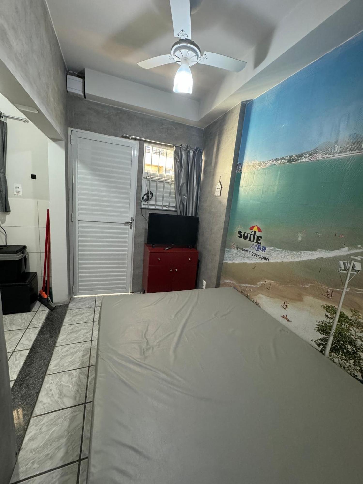 Suite Mar 210 - Economica E Compacta - Praia Do Morro - Predio Frente Mar Com Elevador, Atravessou A Avenida, Ja Esta Na Praia - Garagem - Internet Guarapari Dış mekan fotoğraf