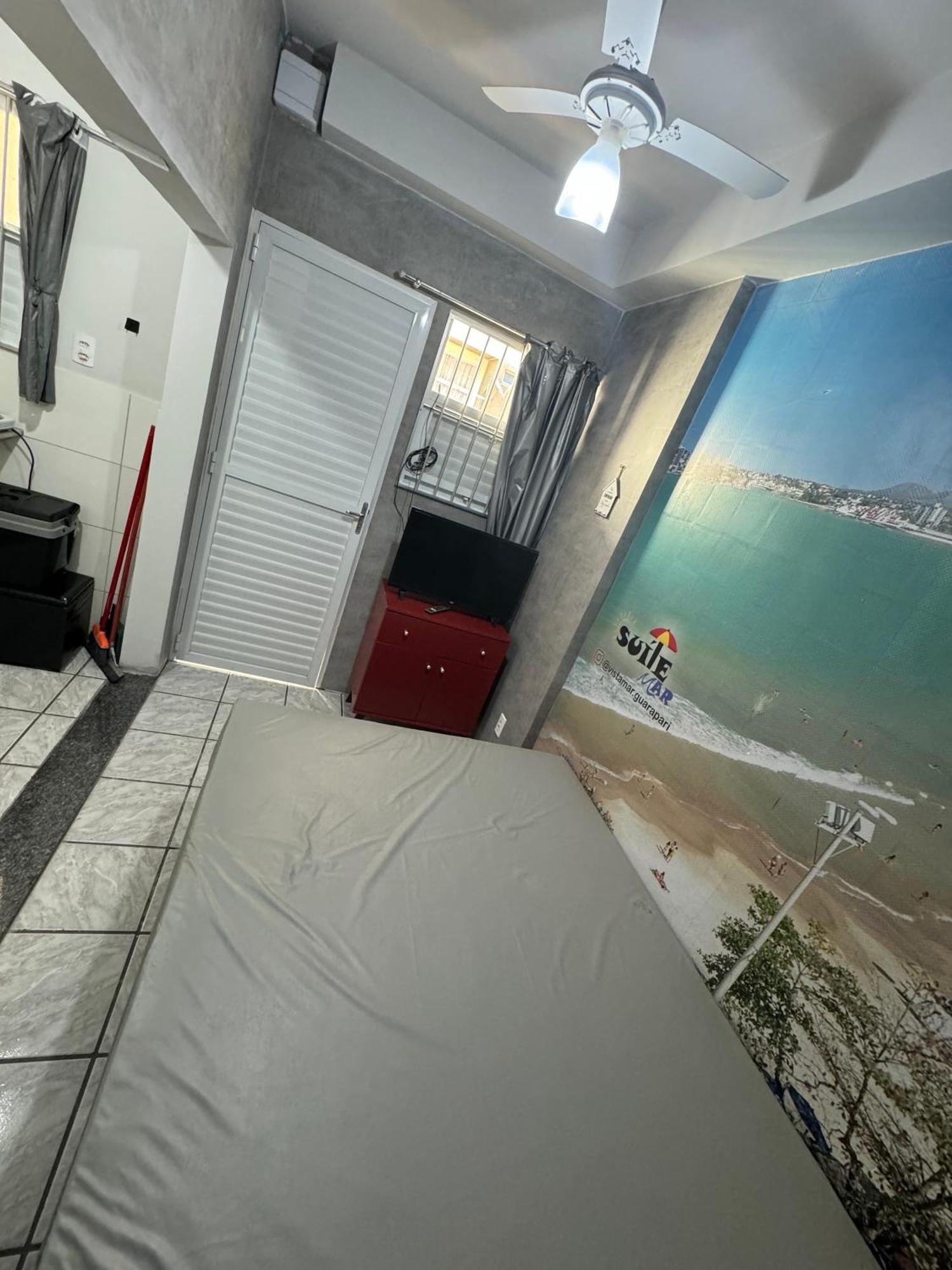 Suite Mar 210 - Economica E Compacta - Praia Do Morro - Predio Frente Mar Com Elevador, Atravessou A Avenida, Ja Esta Na Praia - Garagem - Internet Guarapari Dış mekan fotoğraf